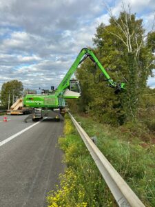 Pelle long bras 15m avec grappin scie, lamier et broyeur forestier pour élagage et débroussaillage-
Haute-Garonne, Ariège, Hautes-Pyrénées, Gers. Toulouse, Saint- Gaudens, Tarbes